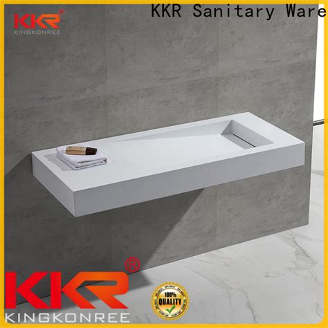 Small Pedestal Sink Wall Bracket Supplier For Toilet Kingkonree