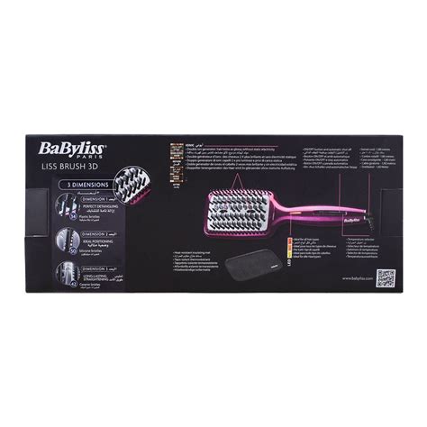 Order BaByliss Ionic Liss Brush 3D, Hot Straightening Brush, HSB100SDE ...