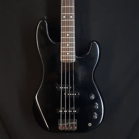 Fender Jazz BAss Special PJ 555 1986 Negro Reverb