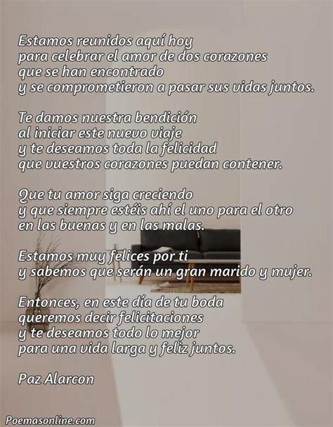 Cinco Poemas Para Los Novios En Su Boda Poemas Online