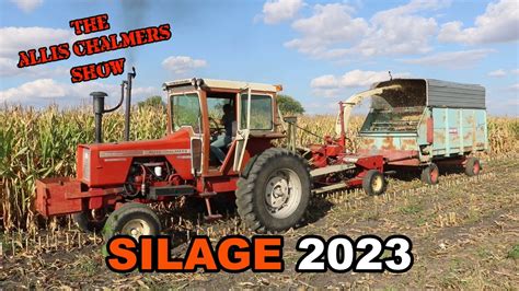 Allis Chalmers Show Corn Silage 2023 With The One Ninety XT YouTube