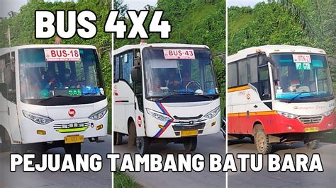 Sore Hari Bus Karyawan Tambang Batu Bara Menguasai Jalanan Bagong