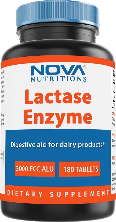 Lactase Enzyme Pills