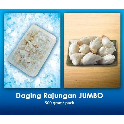 Jual Daging Rajungan Jumbo Gram Pack Shopee Indonesia