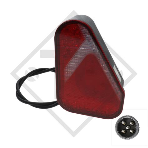 ASPÖCK Tail light Earpoint LED 12 24V right 35 0302 017 Trailer