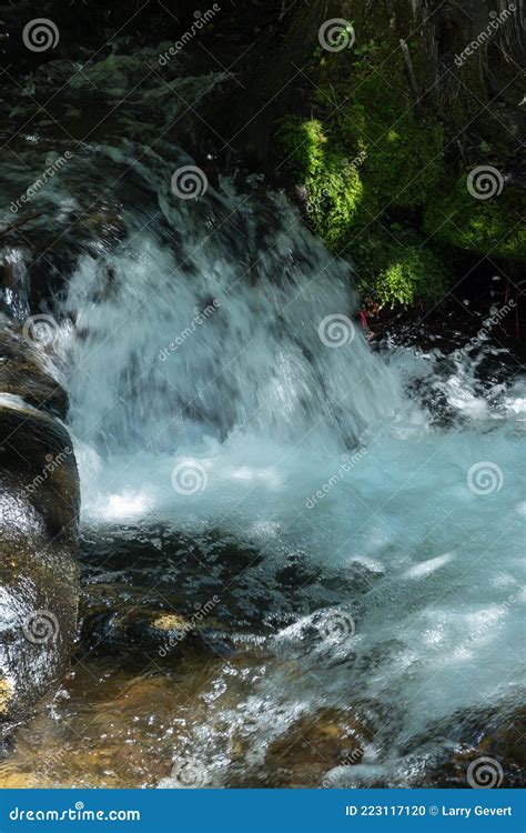 Waterfall In Galena Illinois Stock Photo 84199764