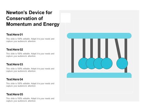 Newtons Device For Conservation Of Momentum And Energy Ppt Powerpoint