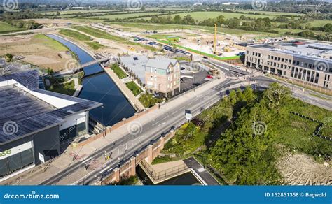 Aieral View of the New Hall & Woodhouse Pub Editorial Stock Photo ...