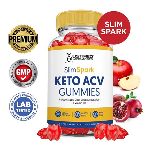 Slim Spark Keto Acv Gummies 1000mg Justified Laboratories