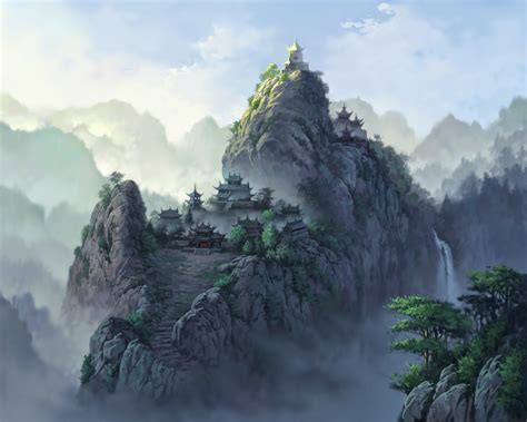 Creative Art & Artworks: Amazing oriental landscape artwork