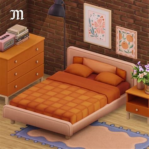 Gemini Bedroom Myshunosun In 2024 Sims 4 Bedroom Sims 4 Cc