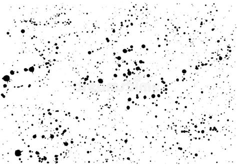 Paint Black Ink Splatter Background Vector Illustration Stock Vector