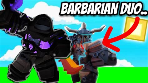 The Barbarian Duo In Roblox Bedwars Is CRAZY YouTube