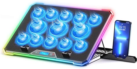 Amazon KYOLLY RGB Laptop Cooling Pad Gaming Laptop Cooler Laptop