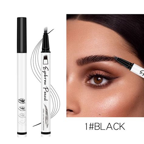 Eyebrow Pen Microblading Eyebrow Pen Eyebrow Pencil Magical 2 In 1 Dual Ended Eye Brow Pencils