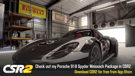 CSR2918 Spyder Weissach Package Gold Star Shift Tune For 7 582