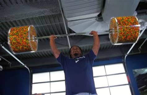 Marshawn Lynch Literally Trains With Skittles (Video) | Complex