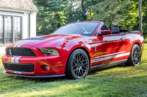 Original Owner Ford Mustang Shelby Gt Convertible For Sale On