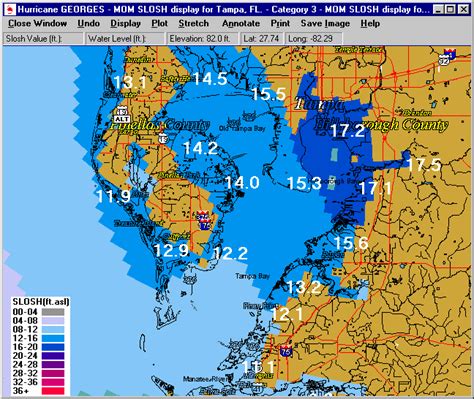 Florida Elevation Above Sea Level Map Maping Resources