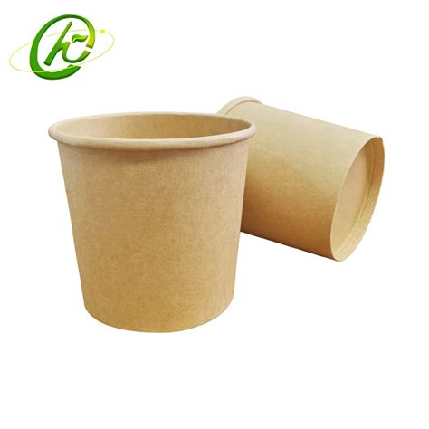 Food Grade Take Away Container Biodegradable Disposable Soup Cup Salad