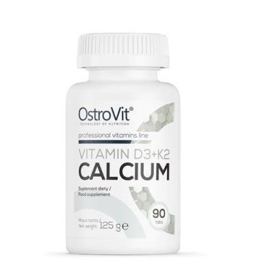 Ostrovit Vitamin D K Calcium Tabletek Cena Opinie Wskazania