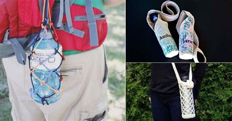 37 Creative And Easy DIY Water Bottle Holders Bright Stuffs