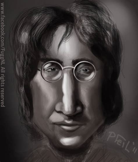 John Lennon Caricature By Fuggedaboudit On Deviantart