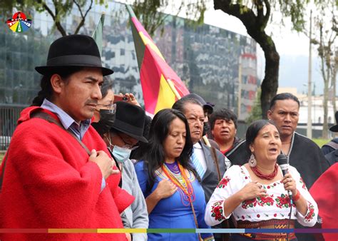 La Conaie Se Moviliza Por La Defensa De Los Territorios