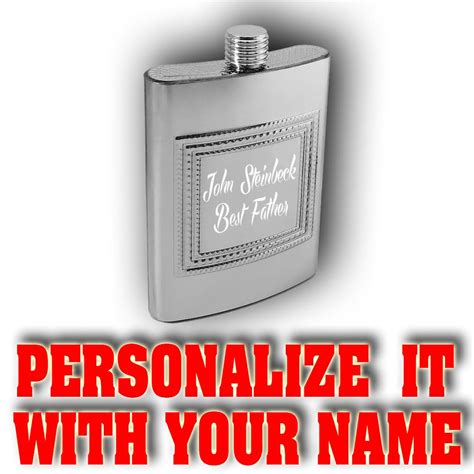 Personalized Flask Gifts 8 OZ | Custom Engraved Presents