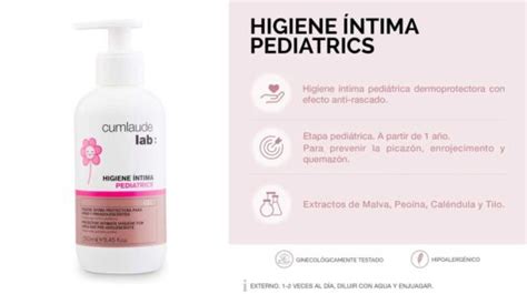 Chollo Gel limpiador pediátrico higiene íntima Cumlaude Lab de 250 ml