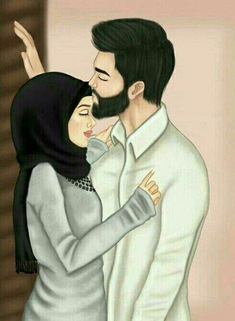 Pin By Saiyad Namira On ᶜᴼᵁᴾᴸᴱˢ Anime Muslim Cute Muslim Couples