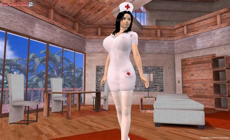Busty Cyber Nurse Fingering Her Pussy And Her Ass Porn Pictures Xxx Photos Sex Images