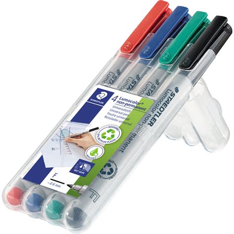 Staedtler Folienstift Lumocolor Non Permanent St Pack Ja