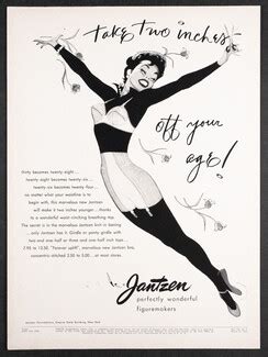 Jantzen Lingerie Original Adverts And Images
