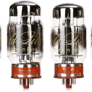 Genalex Gold Lion KT66 Power Tubes Matched Quartet Bundle Reverb