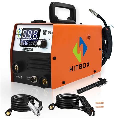 HITBOX Mig Welder 3 In1 Synergy HBM200 MIG Welder Inverter MMA Arc