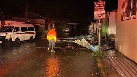 Lluvias Torrenciales Y Cortes De Luz Afectaciones Del Paso De Grace