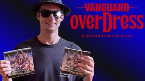 Booster Box Opening Time Cardfight Vanguard Overdress X Booster Box