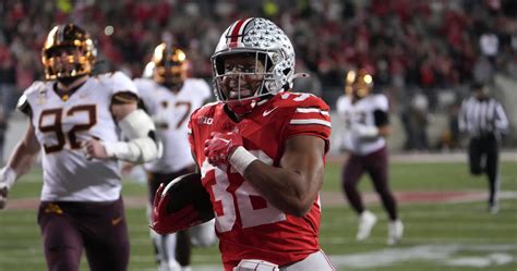 Ohio State S TreVeyon Henderson JT Tuimoloau Forgo 2024 NFL Draft