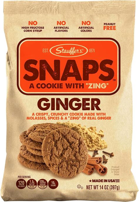 Amazon.com: Trader Joe's Triple Ginger Snap cookies 14oz (2pk) : Grocery & Gourmet Food