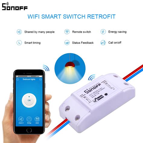 Pcs Iteam Sonoff Basic Wireless Control Wifi Switch Smart Home