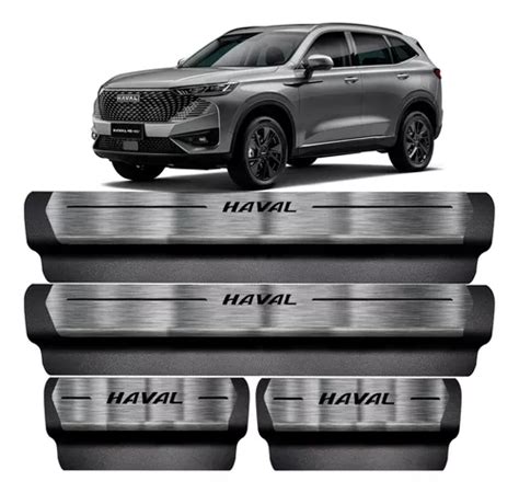 Soleira A O Inox Premium Dobra Para Gwm Haval Parcelamento Sem Juros