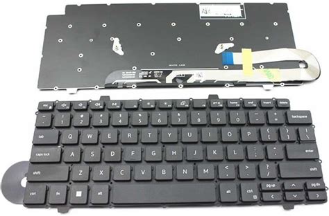 New Us Black English Backlit Laptop Keyboard Without Palmrest For Dell Latitude