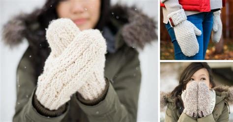 15 Easy Crochet Mitten Patterns Even Beginners Can Make Dabbles Babbles