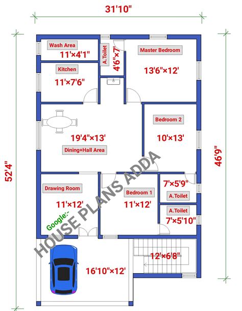 Budget House Plans Low Budget House 3d House Plans Home Budget