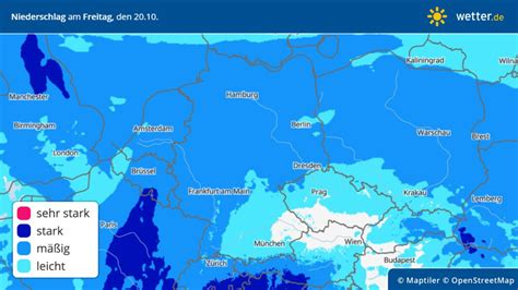 Herbst Trifft Auf Winter Luftmassengrenze Mit Dauerregen Und Erstem