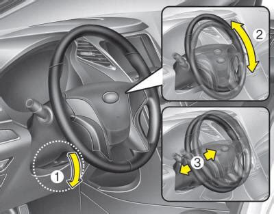 Hyundai Azera Tilt And Telescopic Steering Steering Wheel Features