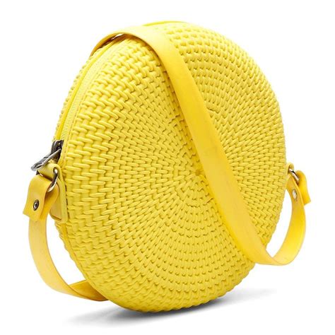 Bolsa Feminina Transversal Pequena Tiracolo Quebek Casual Amarelo