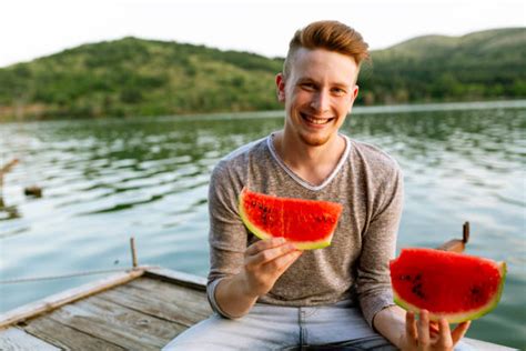 watermelon man stock  pictures royalty  images