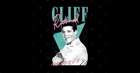Cliff Richard 1960s Style Fan Design Cliff Richard Sticker